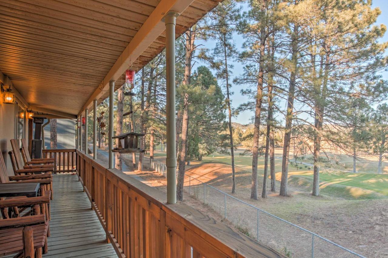 Ruidoso Lil Mountain Getaway With Golf Course View Exterior foto
